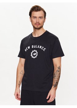 New Balance T-Shirt MT31904 Czarny Relaxed Fit ze sklepu MODIVO w kategorii T-shirty męskie - zdjęcie 182632802