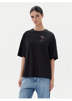 BOSS T-Shirt C_Eboyfriend_4 50540441 Czarny Oversize ze sklepu MODIVO w kategorii Bluzki damskie - zdjęcie 182632850