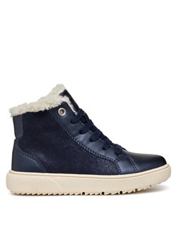 Geox Trzewiki J Theleven Girl B A J46HTA 077BC C4021 M Granatowy ze sklepu MODIVO w kategorii Buty zimowe dziecięce - zdjęcie 182632860