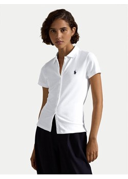 Polo Ralph Lauren Koszula 211939272002 Biały Slim Fit ze sklepu MODIVO w kategorii Koszule damskie - zdjęcie 182632911