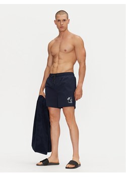 Jack&Jones Szorty kąpielowe Maui 12278729 Granatowy Regular Fit ze sklepu MODIVO w kategorii Kąpielówki - zdjęcie 182633003
