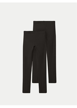 NAME IT Komplet 2 par legginsów 13205781 Czarny Slim Fit ze sklepu MODIVO w kategorii Spodnie dziewczęce - zdjęcie 182633030