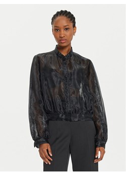 TWINSET Bluza 241TP2020 Czarny Loose Fit ze sklepu MODIVO w kategorii Bluzy damskie - zdjęcie 182633092