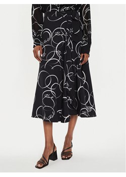 KARL LAGERFELD Spódnica midi 245W1203 Czarny Regular Fit ze sklepu MODIVO w kategorii Spódnice - zdjęcie 182633194