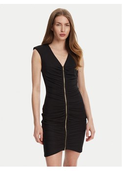 Just Cavalli Sukienka koktajlowa 78PAO949 Czarny Slim Fit ze sklepu MODIVO w kategorii Sukienki - zdjęcie 182633230