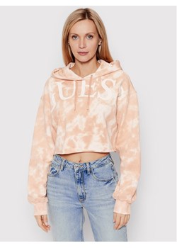 Guess Bluza W2GQ33 K9YI1 Beżowy Relaxed Fit ze sklepu MODIVO w kategorii Bluzy damskie - zdjęcie 182633233