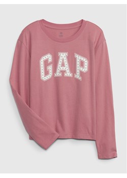 Gap Bluzka 787249-00 Różowy Regular Fit ze sklepu MODIVO w kategorii Bluzki dziewczęce - zdjęcie 182633250
