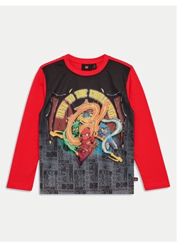 LEGO Bluzka Taffy 12011403 Czerwony Regular Fit ze sklepu MODIVO w kategorii T-shirty chłopięce - zdjęcie 182633262