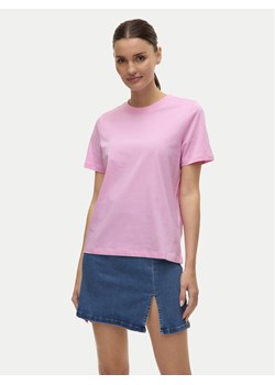 Vero Moda T-Shirt Paulina 10316991 Różowy Regular Fit ze sklepu MODIVO w kategorii Bluzki damskie - zdjęcie 182633282