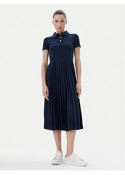 Tommy Hilfiger Sukienka codzienna WW0WW44448 Granatowy Regular Fit ze sklepu MODIVO w kategorii Sukienki - zdjęcie 182633290