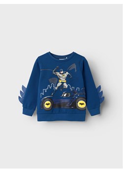 NAME IT Bluza BATMAN Jacobo 13225934 Niebieski Regular Fit ze sklepu MODIVO w kategorii Bluzy chłopięce - zdjęcie 182633301