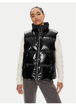KARL LAGERFELD Bezrękawnik 245W1500 Czarny Regular Fit ze sklepu MODIVO w kategorii Kamizelki damskie - zdjęcie 182633311