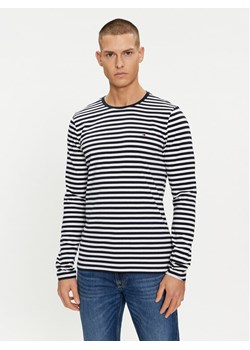 Tommy Hilfiger Longsleeve MW0MW10804 Granatowy Slim Fit ze sklepu MODIVO w kategorii T-shirty męskie - zdjęcie 182633321