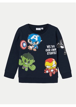 NAME IT Bluza MARVEL 13232193 Granatowy Regular Fit ze sklepu MODIVO w kategorii Bluzy chłopięce - zdjęcie 182633440