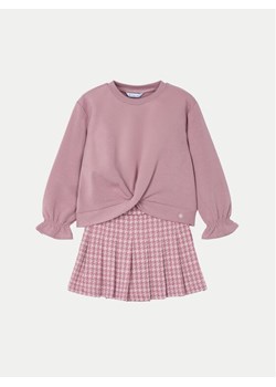 Mayoral Komplet sweter i szorty materiałowe 4220 Różowy Regular Fit ze sklepu MODIVO w kategorii Komplety dziewczęce - zdjęcie 182633454