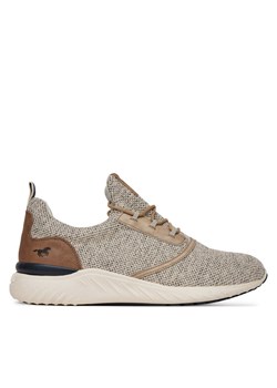 Mustang Sneakersy 4132-311 Beżowy ze sklepu MODIVO w kategorii Buty sportowe męskie - zdjęcie 182633602