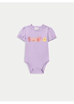 Coccodrillo Body dziecięce WC4112201OWN Fioletowy ze sklepu MODIVO w kategorii Body niemowlęce - zdjęcie 182633653