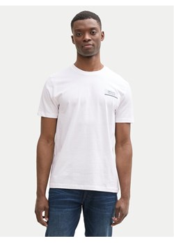 Tom Tailor Denim T-Shirt 1043491 Biały Regular Fit ze sklepu MODIVO w kategorii T-shirty męskie - zdjęcie 182633671