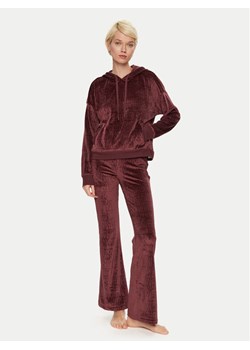 DKNY Piżama YI80034 Bordowy Relaxed Fit ze sklepu MODIVO w kategorii Piżamy damskie - zdjęcie 182633762