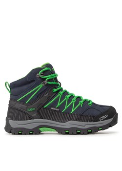 CMP Trekkingi Kids Rigek Mid Trekking Shoe Wp 3Q12944J Granatowy ze sklepu MODIVO w kategorii Buty trekkingowe dziecięce - zdjęcie 182633783