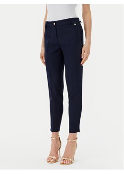 Maryley Spodnie materiałowe 25EB52Z/M24/43BL Granatowy Regular Fit ze sklepu MODIVO w kategorii Spodnie damskie - zdjęcie 182633792