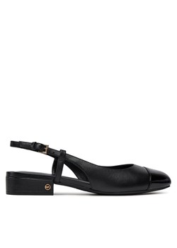 MICHAEL Michael Kors Sandały Perla Flex Sling Flat 40R4PLFP1L Czarny ze sklepu MODIVO w kategorii Sandały damskie - zdjęcie 182633944