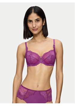 Triumph Biustonosz z fiszbiną Wild Peony Florale 10209608 Fioletowy ze sklepu MODIVO w kategorii Biustonosze - zdjęcie 182633971