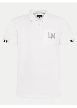La Martina Polo YMP015 JS324 Biały Regular Fit ze sklepu MODIVO w kategorii T-shirty męskie - zdjęcie 182633974
