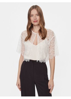 YAS Bluzka Bella 26032279 Biały Regular Fit ze sklepu MODIVO w kategorii Bluzki damskie - zdjęcie 182633992