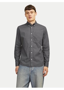 Jack&Jones Koszula Brook 12192150 Szary Slim Fit ze sklepu MODIVO w kategorii Koszule męskie - zdjęcie 182634001