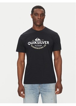Quiksilver T-Shirt EQYZT08064 Czarny Regular Fit ze sklepu MODIVO w kategorii T-shirty męskie - zdjęcie 182634014