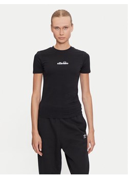 Ellesse T-Shirt SGP16458 Czarny Regular Fit ze sklepu MODIVO w kategorii Bluzki damskie - zdjęcie 182634051