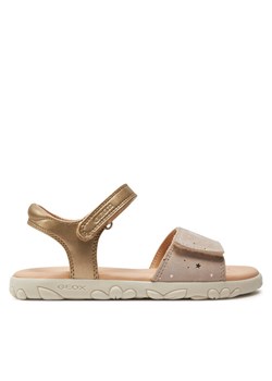 Geox Sandały J Sandal Haiti Girl J028ZA 007NF C0208 D Złoty ze sklepu MODIVO w kategorii Sandały dziecięce - zdjęcie 182634101
