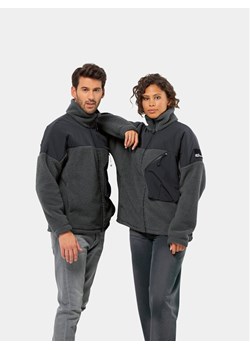 Jack Wolfskin Polar Maarweg Jkt 1711241 Szary Regular Fit ze sklepu MODIVO w kategorii Bluzy męskie - zdjęcie 182634121