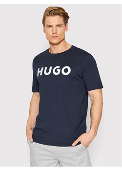 Hugo T-Shirt Dulivio 50467556 Granatowy Regular Fit ze sklepu MODIVO w kategorii T-shirty męskie - zdjęcie 182634130