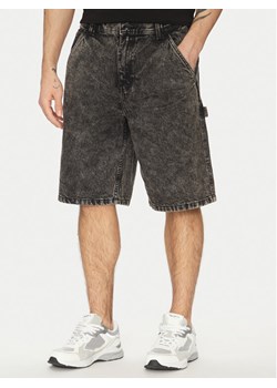 Vans Szorty jeansowe Drill Chore VN0A7S4S Czarny Loose Fit ze sklepu MODIVO w kategorii Spodenki męskie - zdjęcie 182634294