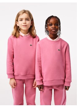 Lacoste Bluza SJ5284 Różowy Regular Fit - id: 0000302365326 - marki Lacoste - 182634303 Lacoste Bluza SJ5284 Różowy Regular Fit ze sklepu MODIVO w kategorii Bluzy dziewczęce - zdjęcie 182634303