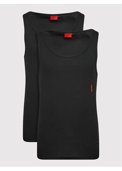 Hugo Komplet 2 tank topów 50469778 Czarny Slim Fit ze sklepu MODIVO w kategorii Podkoszulki męskie - zdjęcie 182634313