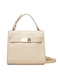 Tommy Hilfiger Torebka Heritage Mini Satchel AW0AW17405 Écru ze sklepu MODIVO w kategorii Torebki damskie - zdjęcie 182634321