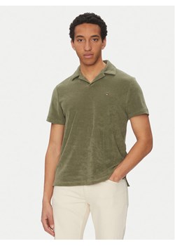 Tommy Hilfiger Polo MW0MW38479 Zielony Regular Fit ze sklepu MODIVO w kategorii T-shirty męskie - zdjęcie 182634323