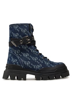 Desigual Trapery Track 24WSTD01 Niebieski ze sklepu MODIVO w kategorii Workery damskie - zdjęcie 182634342