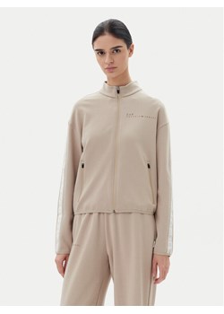 EA7 Emporio Armani Bluza 7W000275 AF12501 U6155 Beżowy Regular Fit ze sklepu MODIVO w kategorii Bluzy damskie - zdjęcie 182634403