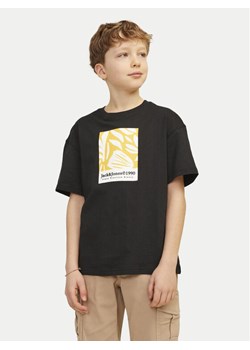 Jack&Jones Junior T-Shirt Jormarbella 12257641 Czarny Loose Fit ze sklepu MODIVO w kategorii T-shirty chłopięce - zdjęcie 182634452