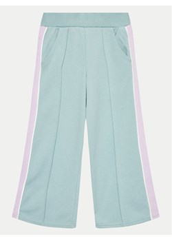 United Colors Of Benetton Spodnie dresowe 330SCF05B Błękitny Wide Leg ze sklepu MODIVO w kategorii Spodnie dziewczęce - zdjęcie 182634473
