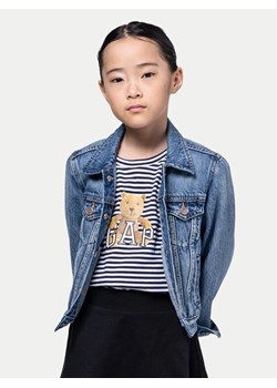 Gap Kurtka jeansowa 620681-00 Niebieski Regular Fit ze sklepu MODIVO w kategorii Kurtki dziewczęce - zdjęcie 182634522