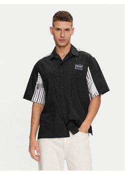 Versace Jeans Couture Koszula 76GAL202 Czarny Relaxed Fit ze sklepu MODIVO w kategorii Koszule męskie - zdjęcie 182634592