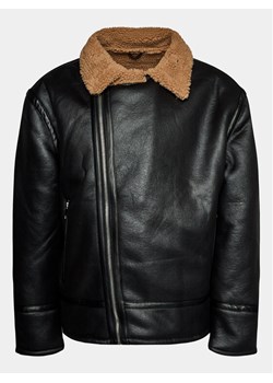 Redefined Rebel Kurtka z imitacji skóry 225095 Czarny Regular Fit ze sklepu MODIVO w kategorii Kurtki męskie - zdjęcie 182634681