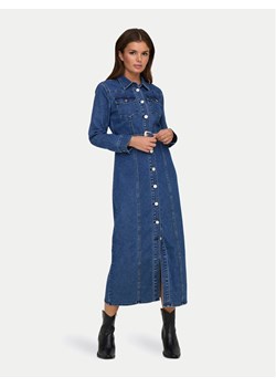 ONLY Sukienka jeansowa Myth 15337232 Niebieski Regular Fit ze sklepu MODIVO w kategorii Sukienki - zdjęcie 182634704