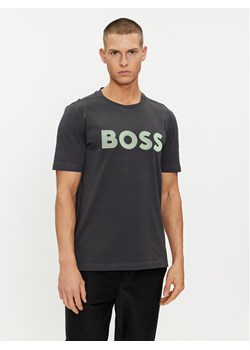 Boss T-Shirt 50512866 Szary Regular Fit ze sklepu MODIVO w kategorii T-shirty męskie - zdjęcie 182634791