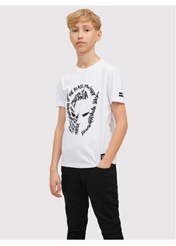 Jack&Jones Junior T-Shirt MARVEL Kanda 12217772 Biały Regular Fit ze sklepu MODIVO w kategorii T-shirty chłopięce - zdjęcie 182634794
